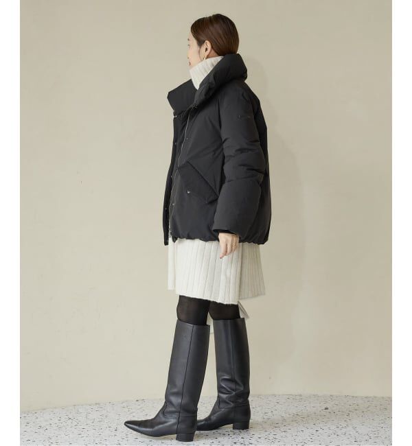 IENA「ワイドリブBIGプルオーバー」|ニット・セーター|