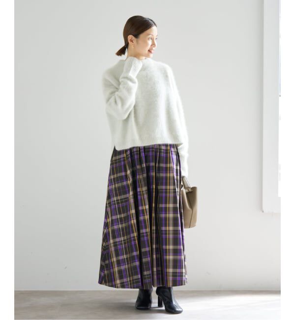 IENA「GRUPPOCINQUEタフタスカート」|スカート|