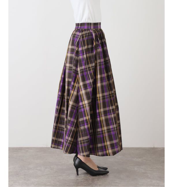 IENA「GRUPPOCINQUEタフタスカート」|スカート|