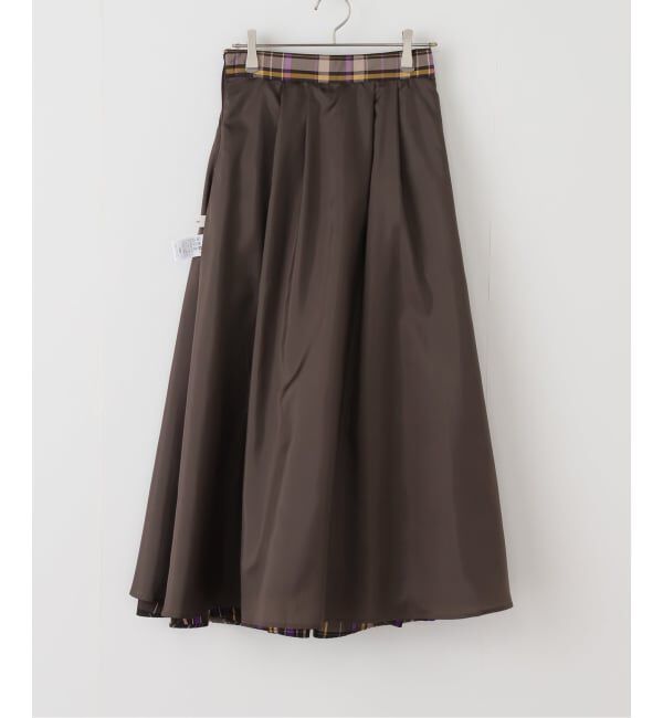 IENA「GRUPPOCINQUEタフタスカート」|スカート|