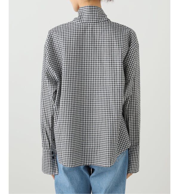 SLOBE IENA「PROVOKE/プロヴォーク ギンガムボウタイシャツ PV-030071」|シャツ・ブラウス|