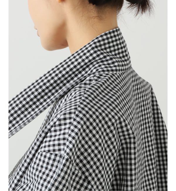 SLOBE IENA「PROVOKE/プロヴォーク ギンガムボウタイシャツ PV-030071」|シャツ・ブラウス|