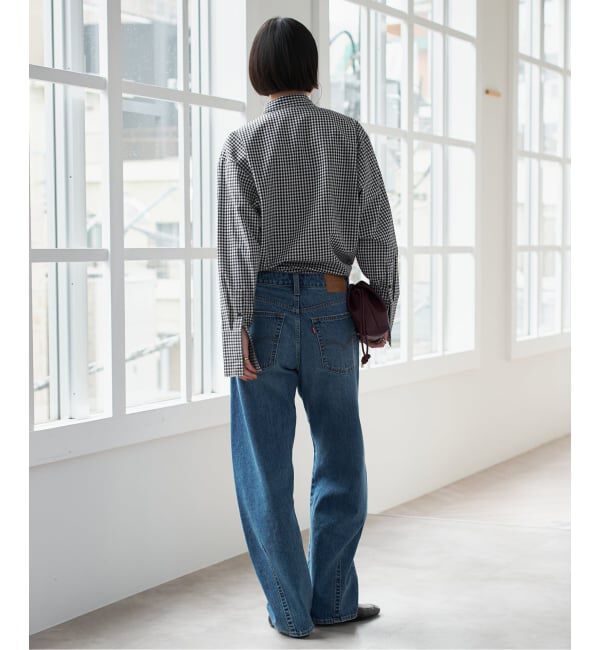 SLOBE IENA「PROVOKE/プロヴォーク ギンガムボウタイシャツ PV-030071」|シャツ・ブラウス|