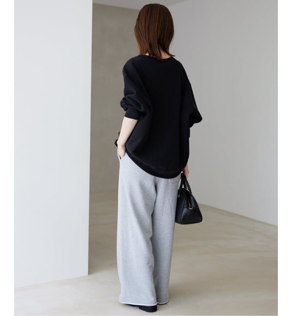 SLOBE IENA「《WEB限定/追加2》ダブルフェイスジャージースナップカーディガン」|カーディガン|