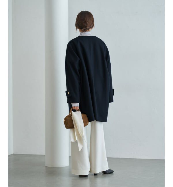 IENA「MACKINTOSH/マッキントッシュ 別注 HUMBIE NC MB EX コート L252MO1160F2K」|ノーカラーコート|