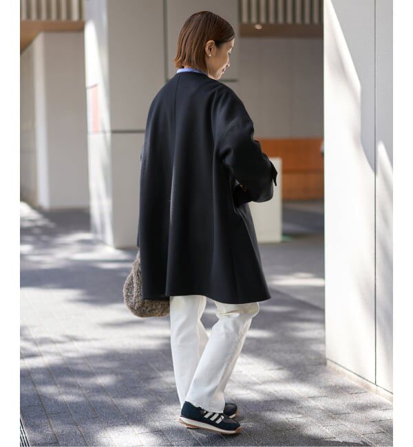 IENA「MACKINTOSH/マッキントッシュ 別注 HUMBIE NC MB EX コート L252MO1160F2K」|ノーカラーコート|