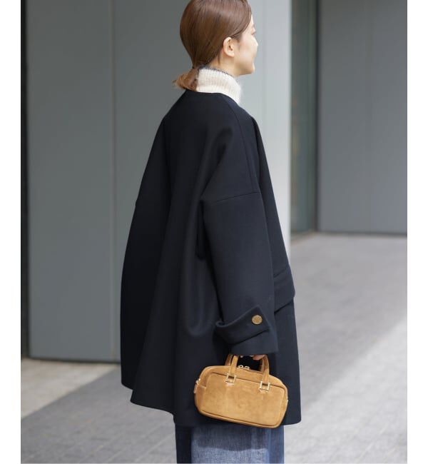 IENA「MACKINTOSH/マッキントッシュ 別注 HUMBIE NC MB EX コート L252MO1160F2K」|ノーカラーコート|