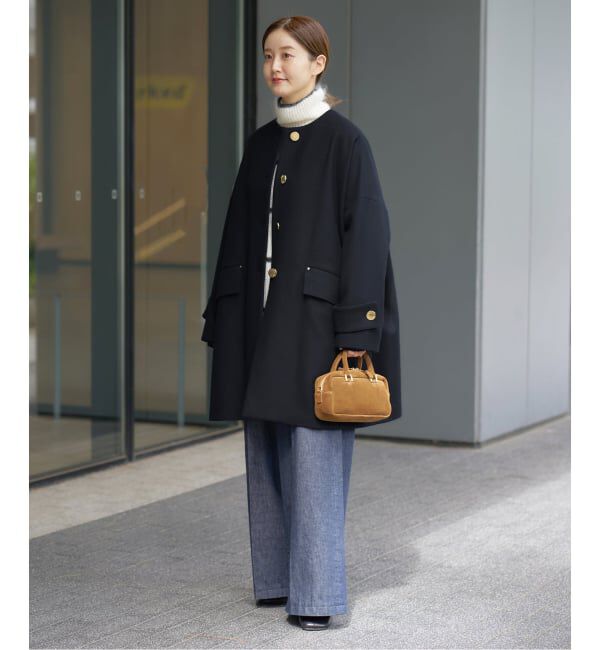 IENA「MACKINTOSH/マッキントッシュ 別注 HUMBIE NC MB EX コート L252MO1160F2K」|ノーカラーコート|