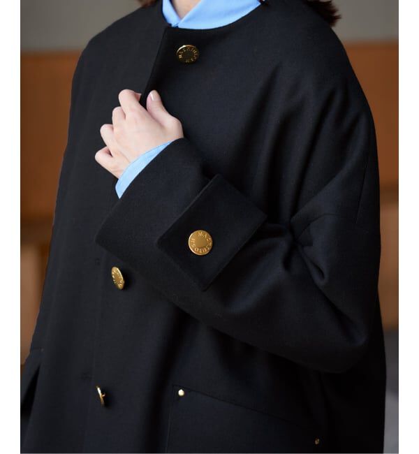 IENA「MACKINTOSH/マッキントッシュ 別注 HUMBIE NC MB EX コート L252MO1160F2K」|ノーカラーコート|