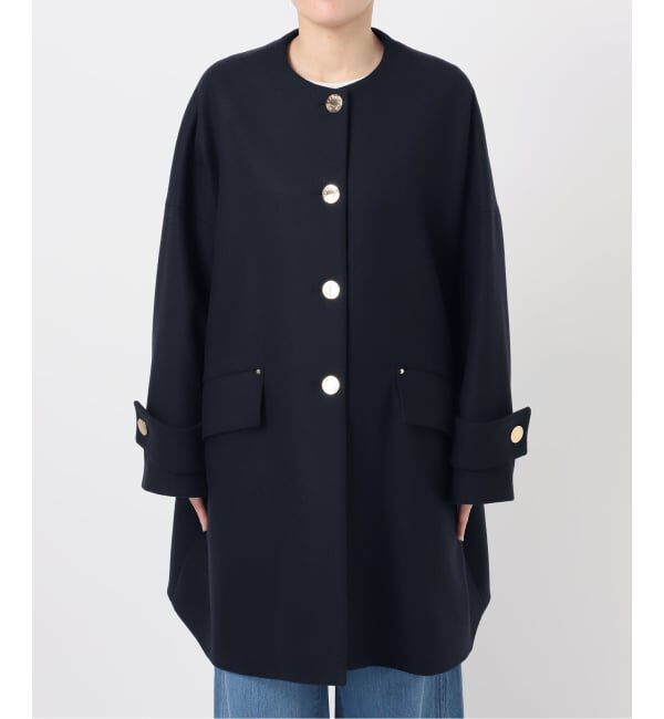 IENA「MACKINTOSH/マッキントッシュ 別注 HUMBIE NC MB EX コート L252MO1160F2K」|ノーカラーコート|