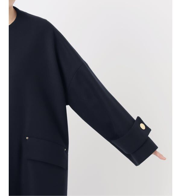 IENA「MACKINTOSH/マッキントッシュ 別注 HUMBIE NC MB EX コート L252MO1160F2K」|ノーカラーコート|