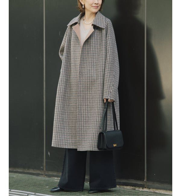 VERMEIL par iena「チェックコート」|その他|その他カラー E