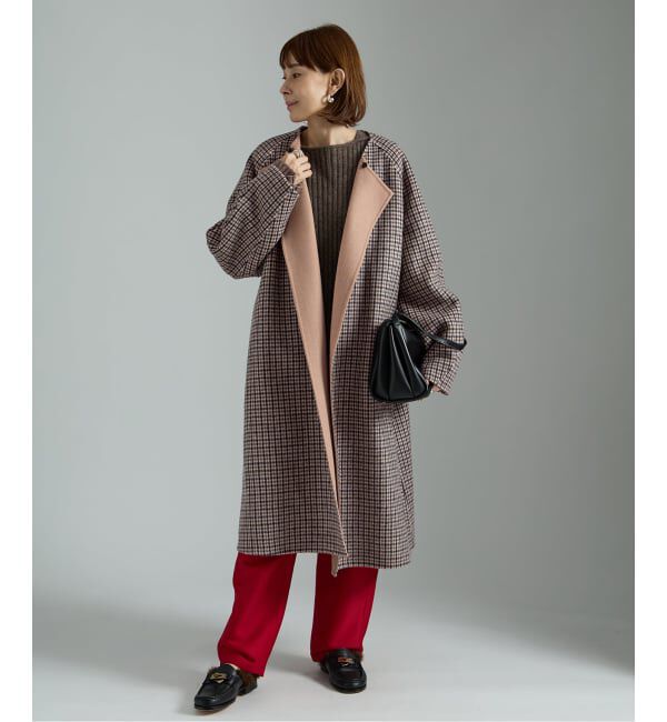 VERMEIL par iena「チェックコート」|その他|