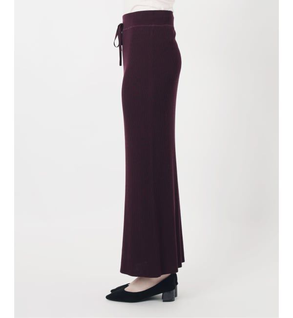 VERMEIL par iena「Embraced wool RIB スカート」|スカート|