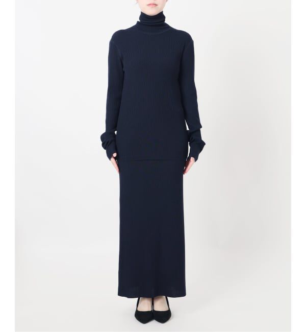 VERMEIL par iena「Embraced wool RIB スカート」|スカート|