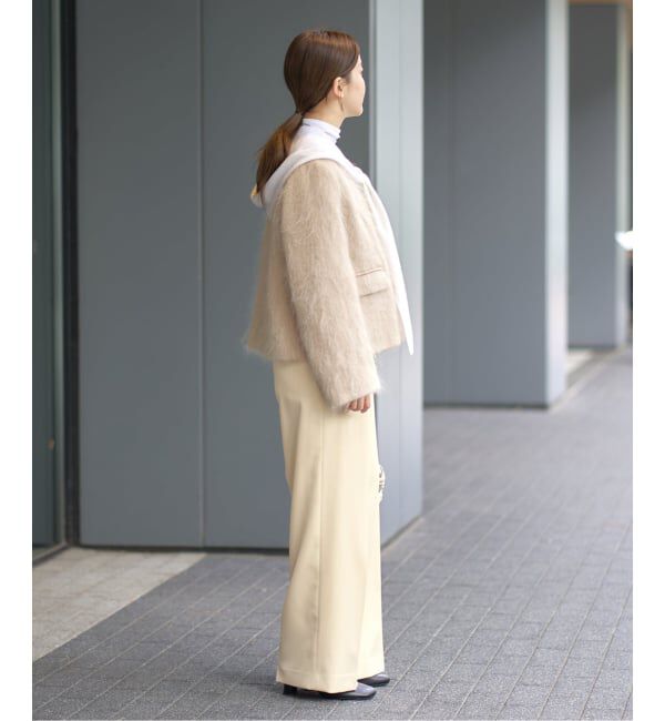 IENA「ウール混マリンパンツ」|スラックス|