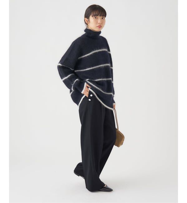 IENA「ウール混マリンパンツ」|スラックス|