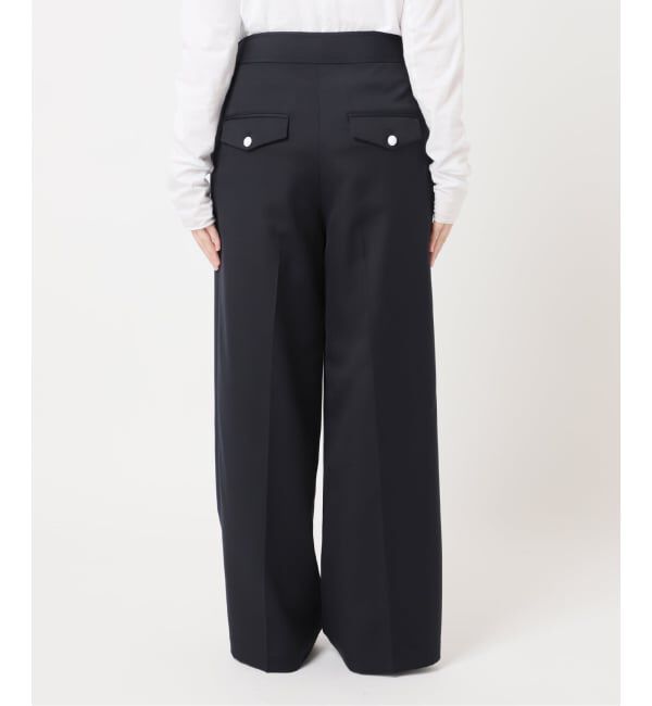 IENA「ウール混マリンパンツ」|スラックス|