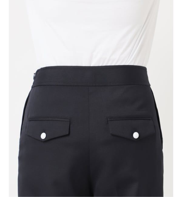 IENA「ウール混マリンパンツ」|スラックス|