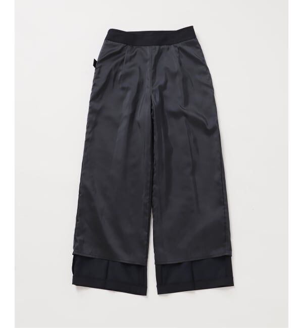 IENA「ウール混マリンパンツ」|スラックス|