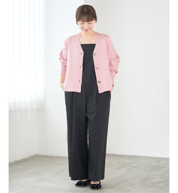 IENA「《追加4》スーパーファインスムース ショートカーディガン」|カーディガン|