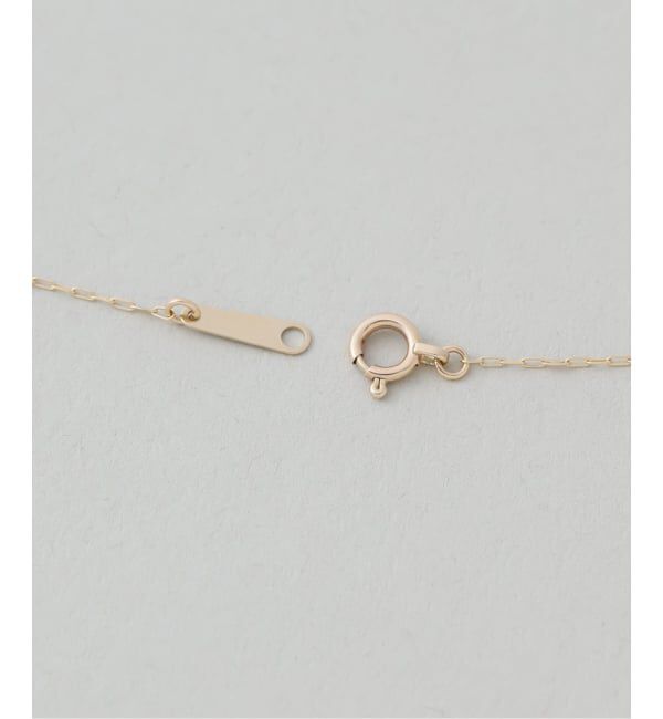 SLOBE IENA「SLOBE ペタルチェーンネックレス K10」|ネックレス|