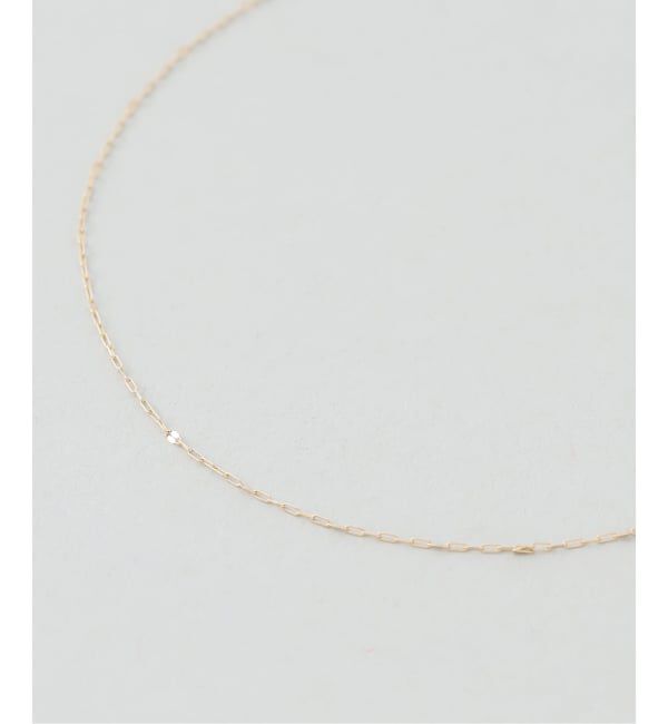 SLOBE IENA「SLOBE ペタルチェーンネックレス K10」|ネックレス|