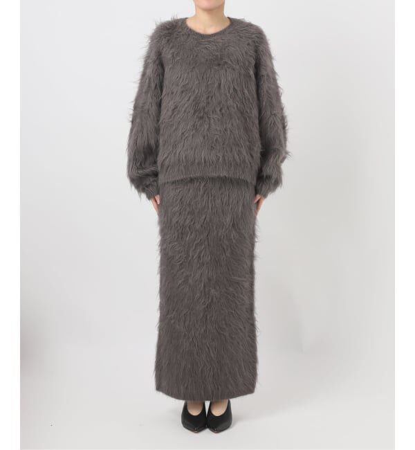 SLOBE IENA「habi ファースカート」|スカート|