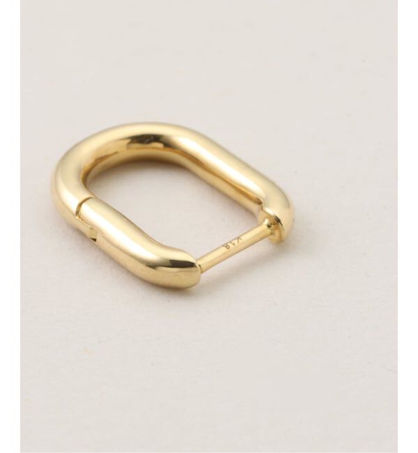 IENA「GIGI/ジジ Solid oval earrings ピアス(両耳) S10054」|ピアス|