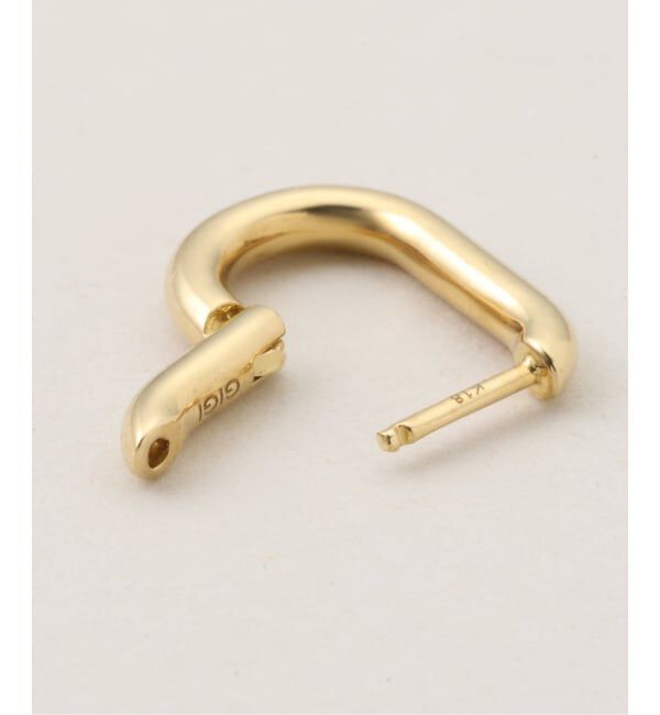 IENA「GIGI/ジジ Solid oval earrings ピアス(両耳) S10054」|ピアス|