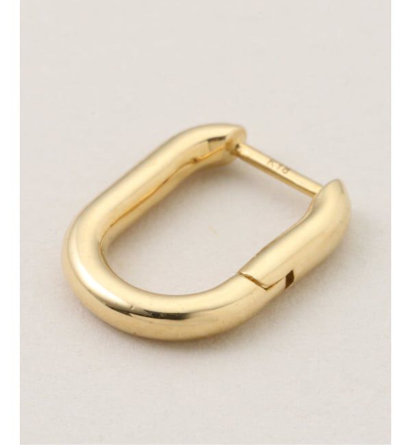 IENA「GIGI/ジジ Solid oval earrings ピアス(両耳) S10054」|ピアス|