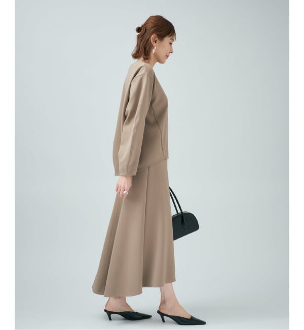 VERMEIL par iena「《予約》ダンボールイレギュラーヘムスカート」|スカート|