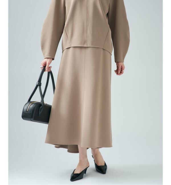 VERMEIL par iena「《予約》ダンボールイレギュラーヘムスカート」|スカート|