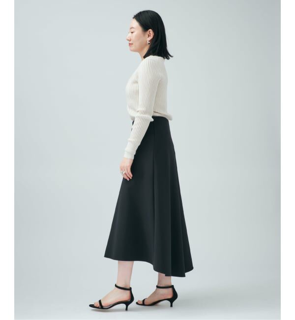 VERMEIL par iena「《予約》ダンボールイレギュラーヘムスカート」|スカート|