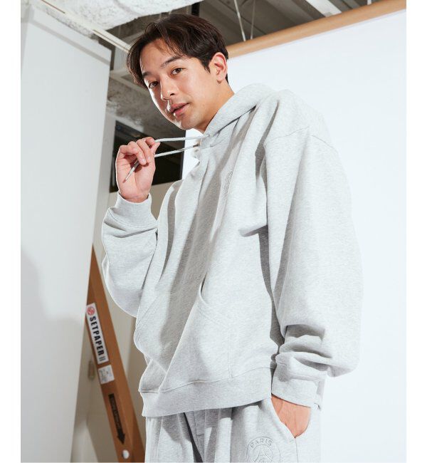 Paris Saint-Germain「【Paris Saint-Germain / パリ・サン＝ジェルマン】JP STAINLESS EMBLEM HOODIE」|パーカー|