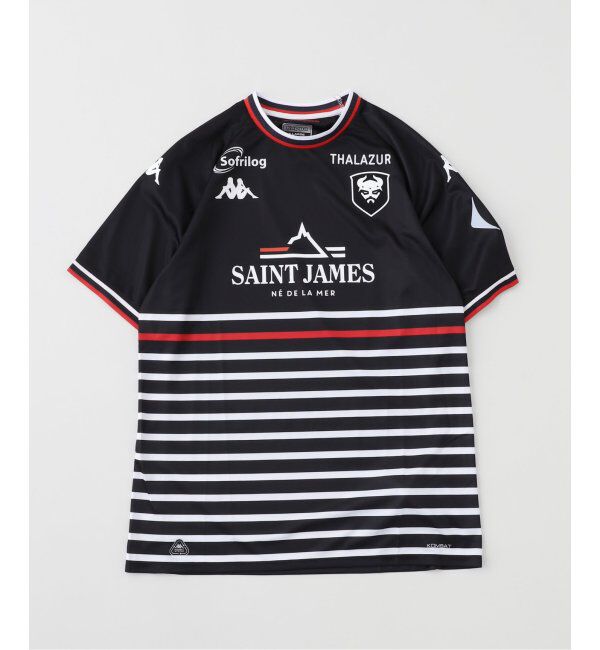 417 EDIFICE「Maillot de football tade Malherbe Caen Tシャツ」|Tシャツ・カットソー|ブラック