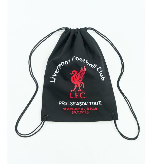 Liverpool FC「【Liverpool FC / リバプール FC】PRE-SEASON KNAPSACK / ナップサック」|リュック|ブラック