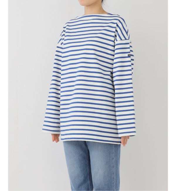 EDIFICE「SAINT JAMES (セントジェームス) 別注 ウエッソン ルーズ ボーダー」|Tシャツ・カットソー|