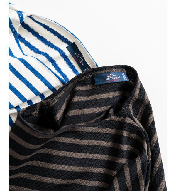 EDIFICE「SAINT JAMES (セントジェームス) 別注 ウエッソン ルーズ ボーダー」|Tシャツ・カットソー|