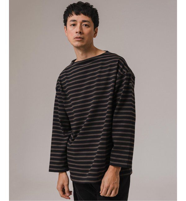 EDIFICE「SAINT JAMES (セントジェームス) 別注 ウエッソン ルーズ ボーダー」|Tシャツ・カットソー|