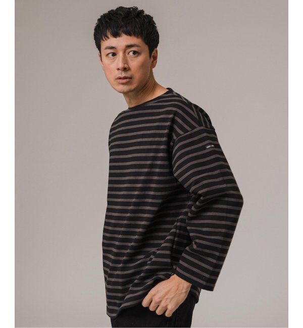 EDIFICE「SAINT JAMES (セントジェームス) 別注 ウエッソン ルーズ ボーダー」|Tシャツ・カットソー|