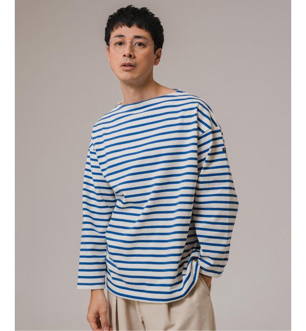 EDIFICE「SAINT JAMES (セントジェームス) 別注 ウエッソン ルーズ ボーダー」|Tシャツ・カットソー|