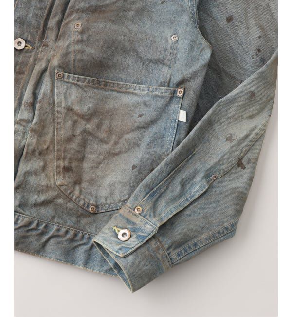 PULP「FAF (FAKE AS FLOWERS) / フェイク アズ フラワーズ TYPE2.5 DIRT DENIM JACKET」|デニムジャケット|