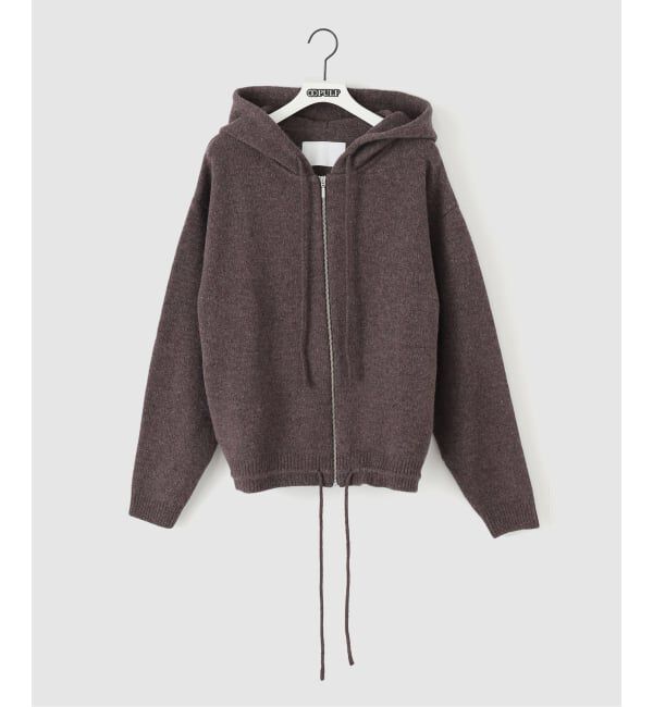 PULP「【Geek Office / ギークオフィス】s/e/o / エスイーオー WOOL HOODIE ZIP-UP JUMPER」|パーカー|