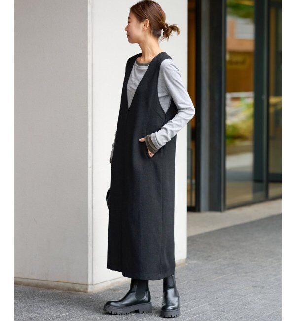 JOURNAL STANDARD relume「ウォッシャブルボックスタックジャンパースカート」|ワンピース|