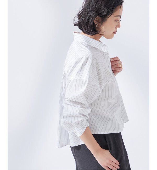 journal standard L'essage「タイプライターショート シャツ」|シャツ・ブラウス|