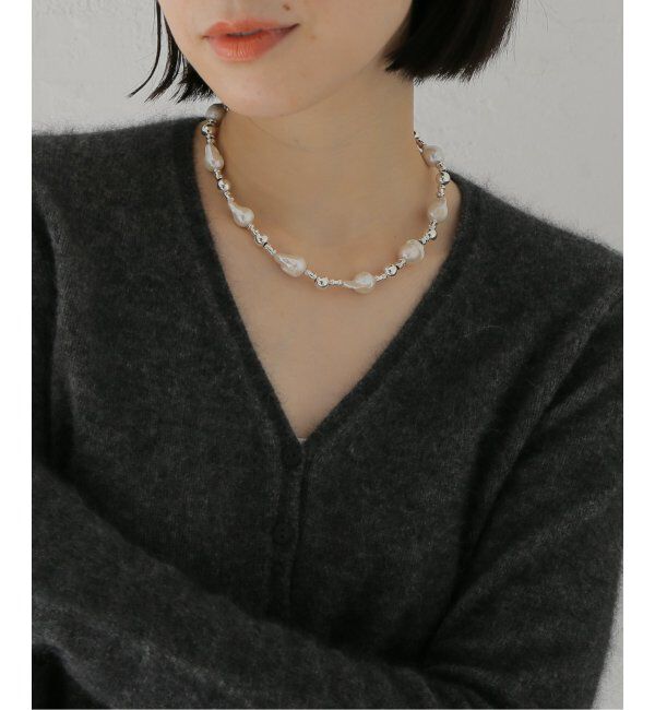 journal standard L'essage「【SAPIR BACHAR/サピア バシャール】BAROQUE PEARL MONUMENT NECK：ネックレス」|ネックレス|