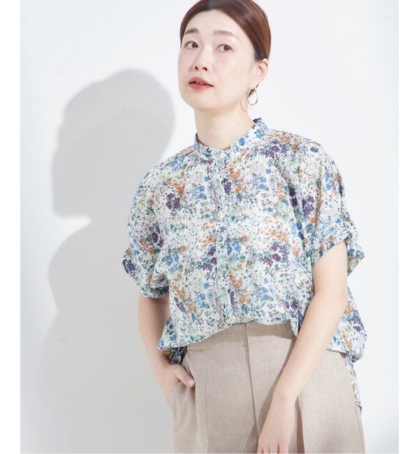 journal standard L'essage「DEVEAUX/DOT/ムジタックスリーブシャツ2」|シャツ・ブラウス|ホワイト A