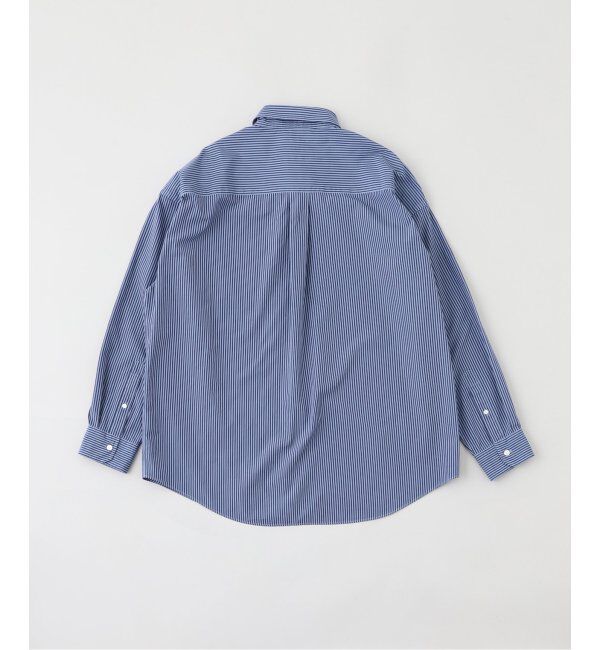 JOURNAL STANDARD「CANCLINI ファットシルエット ストライプボタンダウンシャツ」|シャツ・ブラウス|