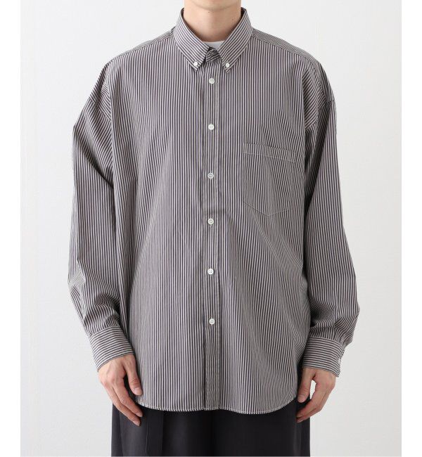 JOURNAL STANDARD「CANCLINI ファットシルエット ストライプボタンダウンシャツ」|シャツ・ブラウス|